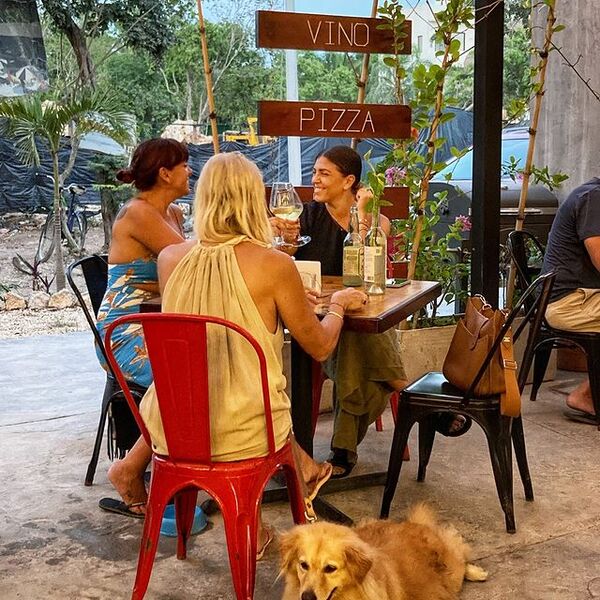 Restaurante Off The Vine Tulum 11