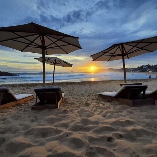 Restaurante Salmastro Playa Zipolite 5