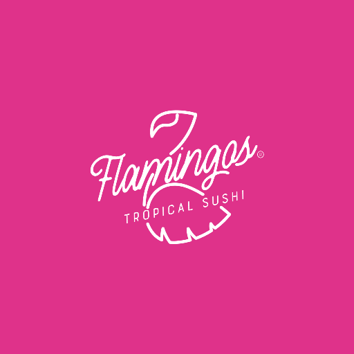 Flamingos Tropical Sushi Acapulco